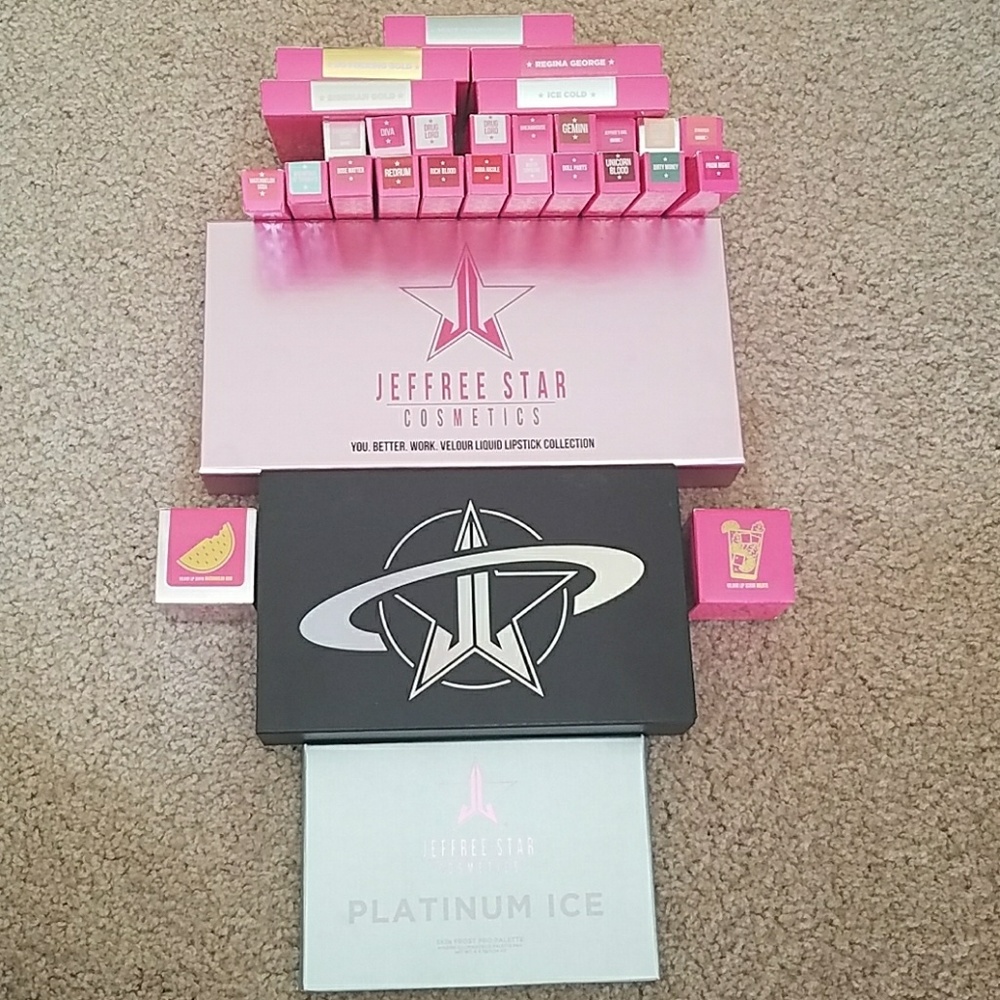Jeffree Star huge makeup bundle
